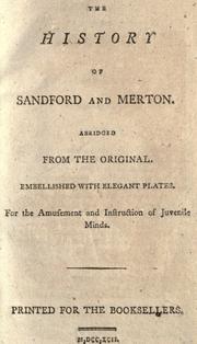 The history of Sandford and Merton