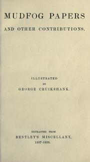 Mudfog Papers and other contributions