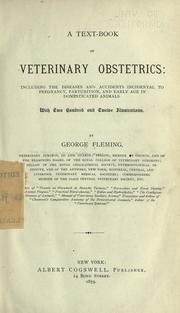 A text-book of veterinary obstetrics