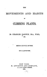 The movements and habits of climbing plants