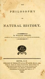 The philosophy of natural history
