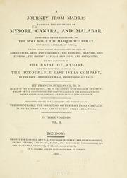 A journey from Madras through the countries of Mysore, Canara, and Malabar