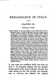 Renaissance in Italy