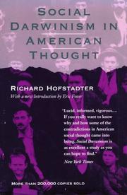 Social Darwinism in American thought, 1860-1915