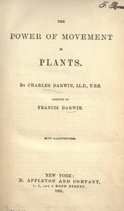 The power of movement in plants