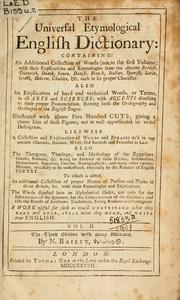 An universal etymological English dictionary