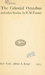 The Celestial Omnibus and other stories