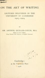 On the art of writing
