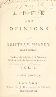 The Life and Opinions of Tristram Shandy, Gentleman