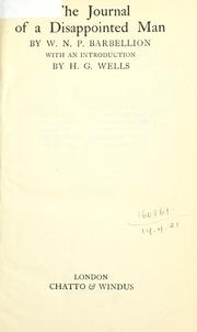 The journal of a disappointed man