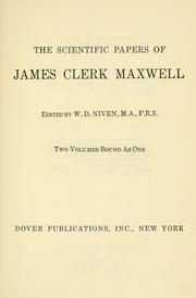 The scientific papers of James Clerk Maxwell
