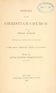 History of the Christian church
