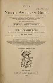 Key to North American birds