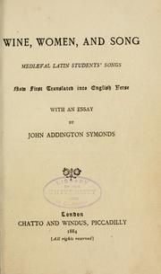 Wine, women and song
