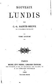 Nouveaux lundis