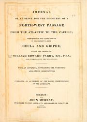 Journal of a voyage for the discovery of a north-west passage from the Atlantic to the Pacific