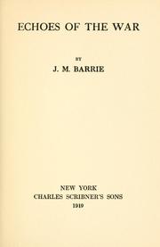 Echoes of the war