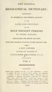 The General Biographical Dictionary