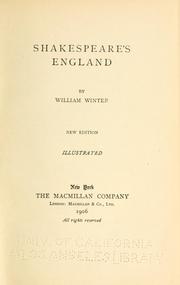 Shakespeare's England