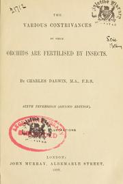The various contrivances by which orchids are fertilised by insects