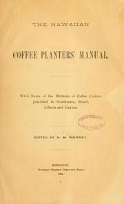 The Hawaiian coffee planters' manual