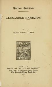 Alexander Hamilton