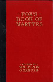 Fox's book of martyrs