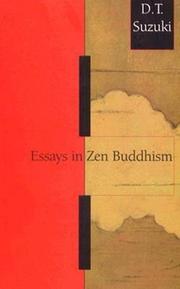 Essays in Zen Buddhism