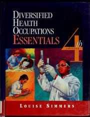 Diversified health occupations