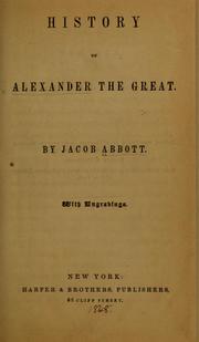 History of Alexander the Great