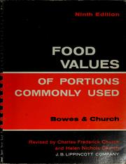 Food values of portions commonly used