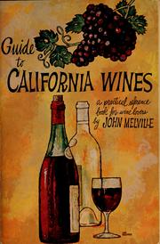 Guide to California wines