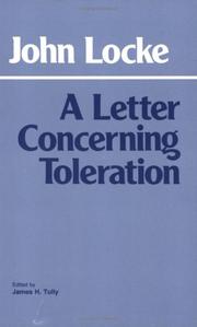 A Letter Concerning Toleration