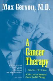 A cancer therapy