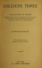 Soldiers Three (Collected Works of Rudyard Kipling)