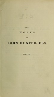 The works of John Hunter..