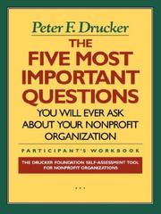 The Drucker Foundation self-assessment tool