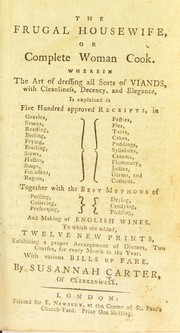 The frugal housewife, or complete woman cook