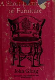 A short dictionary of furniture