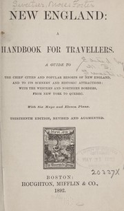 New England: a handbook for travellers