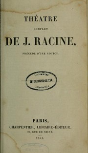 Théâtre complet
