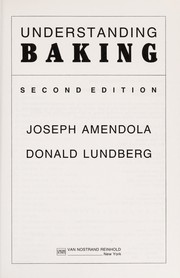 Understanding baking