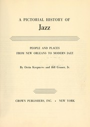 A pictorial history of jazz