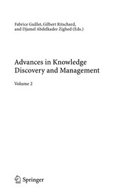 Advances in Knowledge Discovery and Management