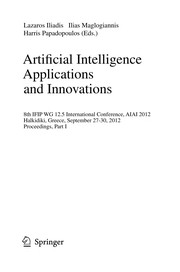 Artificial Intelligence Applications and Innovations