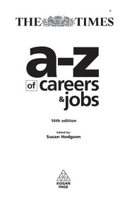 A-Z of careers & jobs