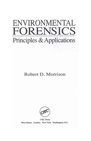 Environmental forensics