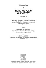 Progress in heterocyclic chemistry
