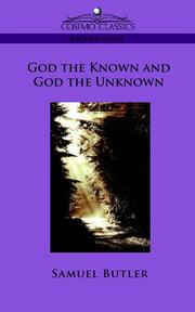 God the known and God the unknown