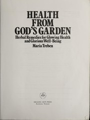 Heilkräuter aus dem Garten Gottes